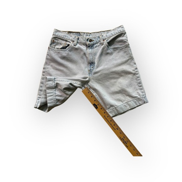 Vintage 90's Levi Wrangler Denim 556 Guy's Fit Shorts Size 30 - Picture 4 of 6
